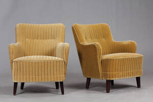 Ukendt møbelproducent. Par lænestole 2