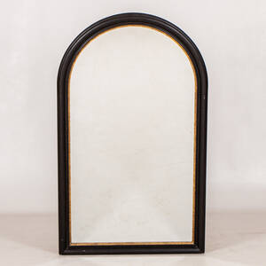 SPEGEL, svartmålad och bronserad, 1900-talets andra hälft