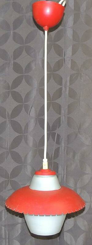 Taklampa 50-60 tal