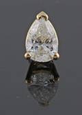 18Kt Diamond pendant approx. 0.48ct