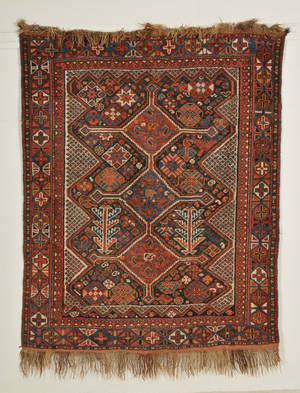 Persisk Shiraz tæppe, 190x150 cm.