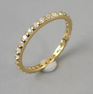 Diamantring. Ca. 0.50 ct