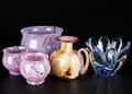 KONSTGLAS, 5 delar b.l.a Orrefors