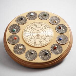 Plaketter zodiaken brons
