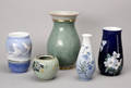 Kgl.P.  fem diverse vaser. 5