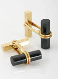 Tiffany  Co et par manchetknapper af 18 kt. guld 2