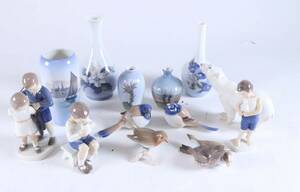 Samling BG og Kgl figurer mm.  13 
