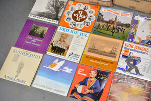 Samling LPer, dansk populærmusik, klassisk, pop, m.m.