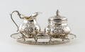 Tre delar serveringsset i silver, 1900-tal 3 