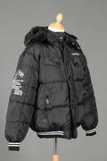Geographical Norway. Jakke i sort med hætte