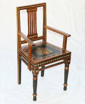 Stol, Gustaviansk modell, 1800-tal