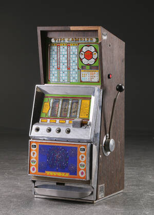 Spillemaskine  enarmet tyveknægt Denne vare er sat til omsalg under nyt varenummer 4411310