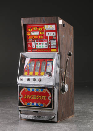 Spillemaskine  enarmet tyveknægt Denne vare er sat til omsalg under nyt varenummer 4405248