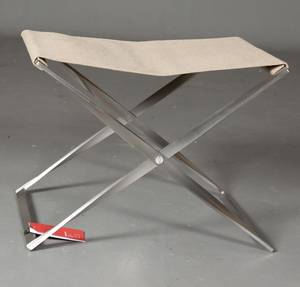 Poul Kjærholm 1929 - 1980. Foldetaburet, model PK-91