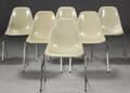 Charles Eames. Seks skalstole, model DSS 6