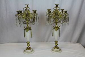 KANDELABRAR, PAR, HÖJD 57 CM 