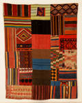 Persisk Patchwork kelim, 208x160 cm.