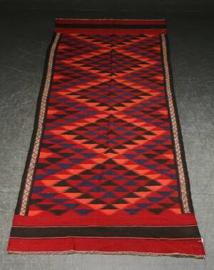 Nordvest persisk Kelim, 350x135 cm.