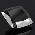 Sort behandlet diamant ca. 21.70 ct.
