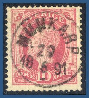 MUNKARP M 1891-05-29 N16 F.45 R5 på boktryck