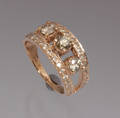 Diamantring, ca. 1.29 ct