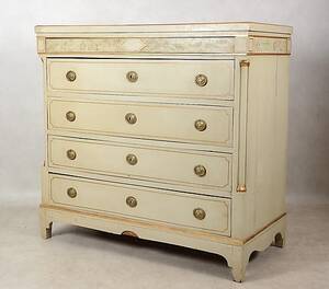 BYRÅ, 4-lådig, 1800-tal.