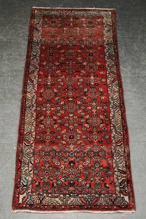 Persisk Hamadan tæppe, 255x95 cm.