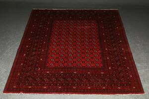 Afghansk tæppe 338x251 cm.