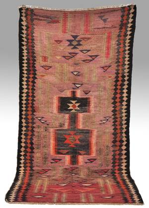 Persisk Nomadkelim, 300 x 140 cm