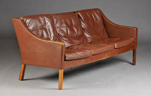 Børge Mogensen. Tre-pers. sofa model 2209