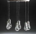 Loftlampe med seks lysudgange
