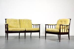 Kerstin Hörlin-Holmqvist soffa samt karmstol Skrindan 2