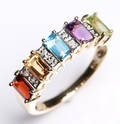 Multicolour ring