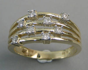 Brillantring. Ca. 0.35 ct  Denne auktion er annulleret - se nu vare 1899718