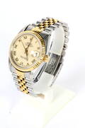 Rolex Datejust. Herreur i 18 kt. guld og stål med hvid skive, ca. 1989  Denne vare er sat til omsalg under nyt varenummer 4714069