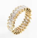 DIAMANTRING, totalt ca 2,40ct, 18K.