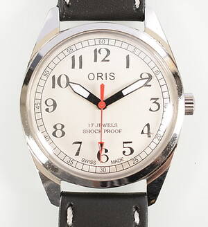HERRARMBANDSUR, Oris, stål, 1970-tal.
