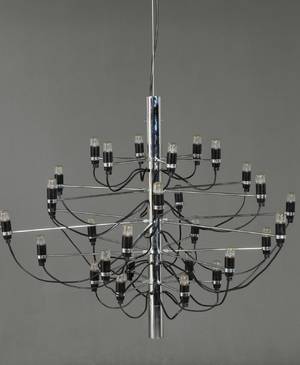 Gino Sarfatti 1912-1985. Lysekrone, model 209730 ,