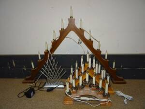 5st Adventsljusstakar