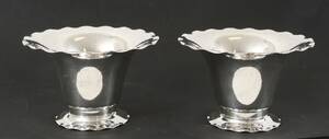 Skålar ett par, silver, C.G.Hallberg, 1928