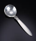 Georg Jensen. Kaktus marmeladeske af sterlingsølv, 1930-45