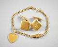 Manschettknappar armband i 18 k guld