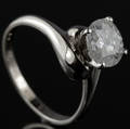 Solitaire ring ca. 1.75 ct.