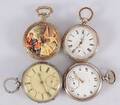 FICKUR, 4 st, bl a silver, 181900-tal.