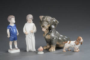 Royal Copenhagen og Bing Grøndahl. En samling figurer 5