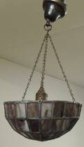 Taklampa Blyinfattat Glas
