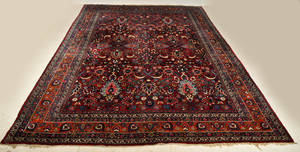Persisk Mashad tæppe, 425x320 cm.