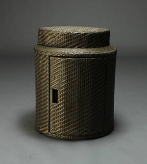 Par sideborde af polyrattan 2