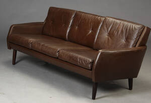 Dansk møbelproducent. 3 prs. sofa, 