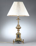 Bordlampe af bronze, 1900-tallets anden halvdel